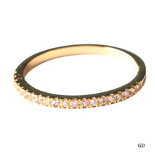 Load image into Gallery viewer, Micro Pave Zircon Ring Fine Fashion Jewelry Circle Diamond Tail Ring