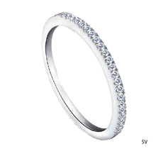 Load image into Gallery viewer, Micro Pave Zircon Ring Fine Fashion Jewelry Circle Diamond Tail Ring